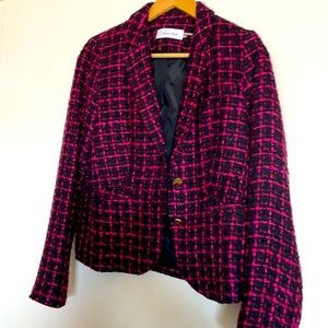 Calvin Klein tweed blazer barely ever worn!